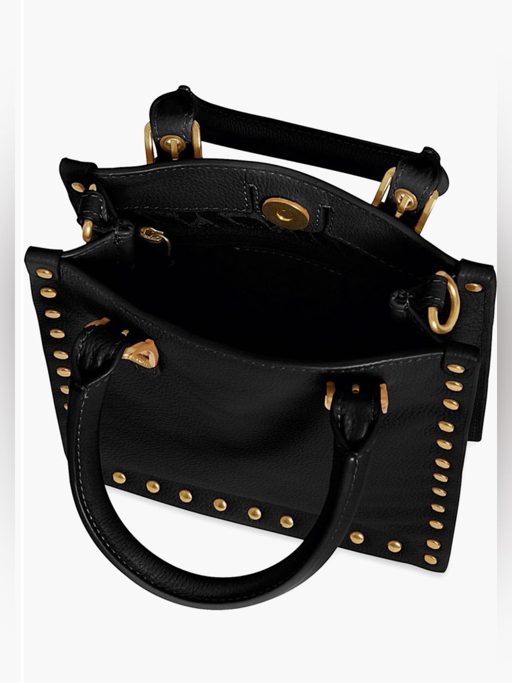 Rebecca Minkoff Mini Studded Leather Tote - Picture 3 of 3